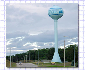 Nordlund Charter Township of Filer Water Tower